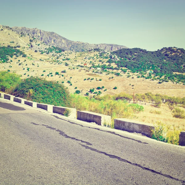 Asphalt Road in Spain — Stock Photo, Image