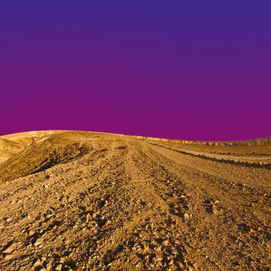 İsrail 'de Negev Çölü