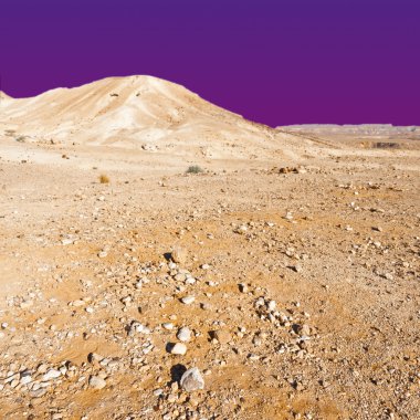 İsrail 'de Negev Çölü