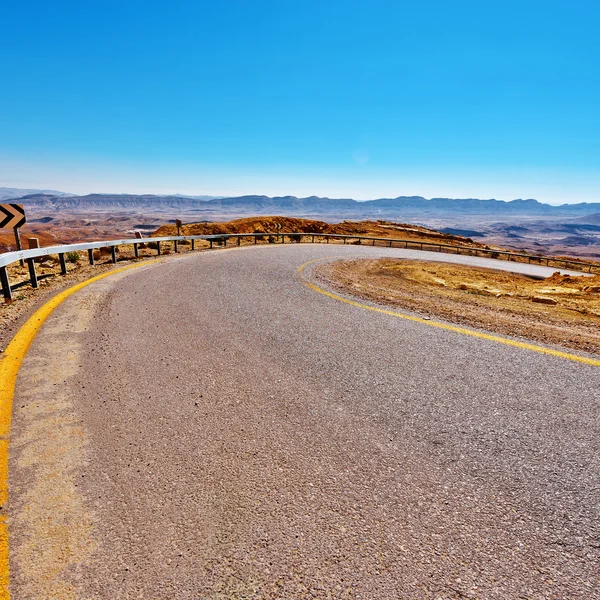 Strada nel deserto — Foto Stock