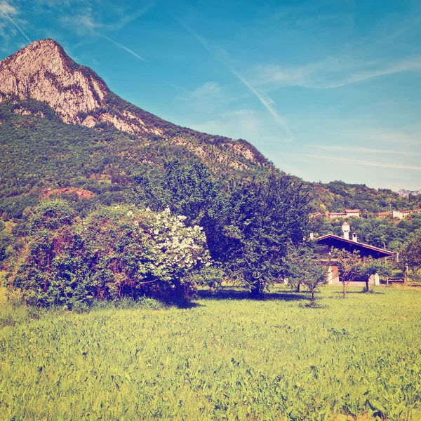 Village in Alps — Stock Photo, Image