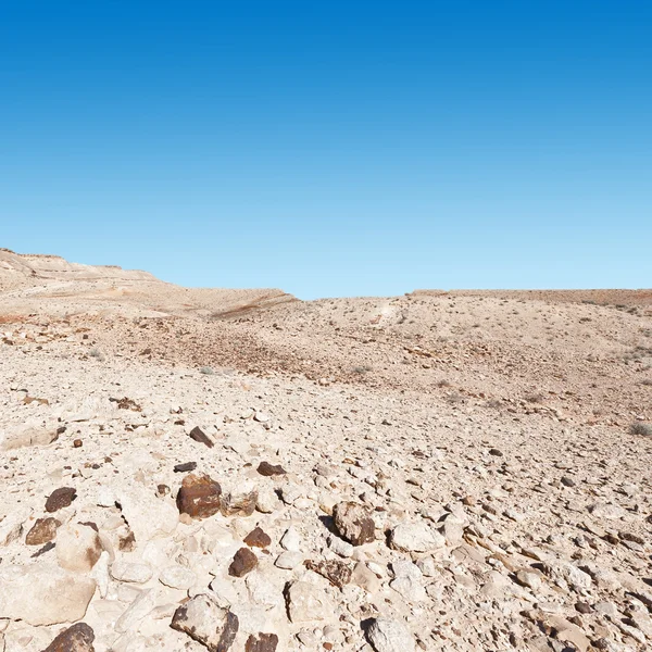 Desierto del Negev en Israel — Foto de Stock