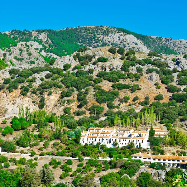 Ciudad Española de Grazalema — Foto de Stock