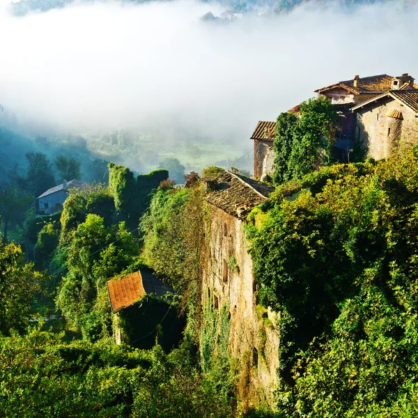 Morning Mist in Itali — Stok Foto