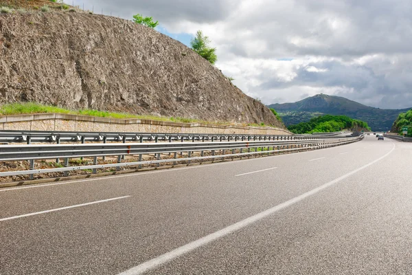 Motorväg i Italien — Stockfoto