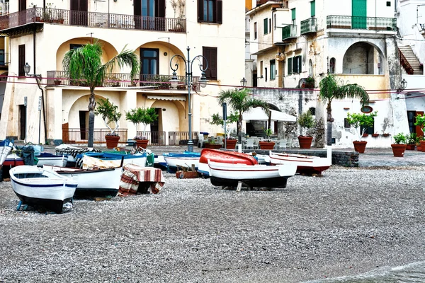 Bateaux en bois en Italie — Photo