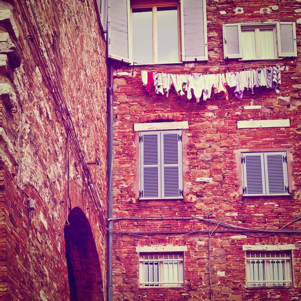 Facade of Italian House — Stock Photo, Image