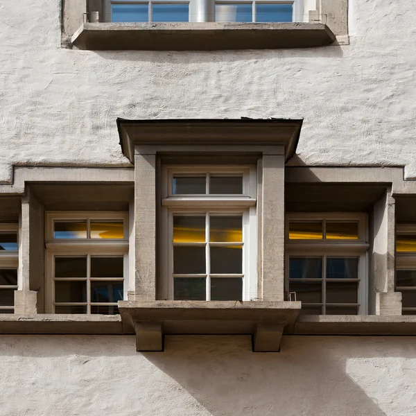 Facade of Swiss House — Stock Photo, Image