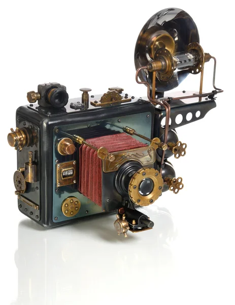 Camera steampunk Stock Picture