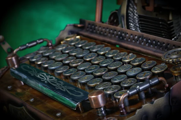 Keyboard the typewriter — Stock Photo, Image