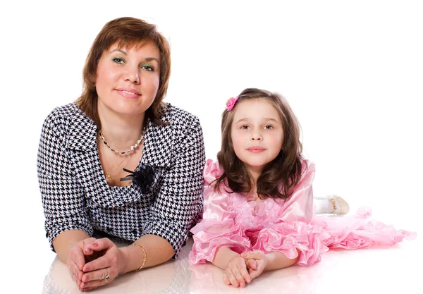 Mère avec fille — Photo