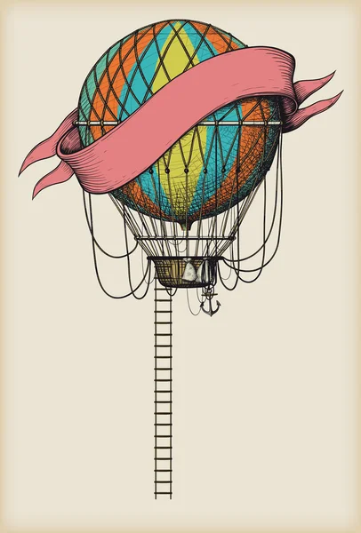 古い気球 — ストックベクタ