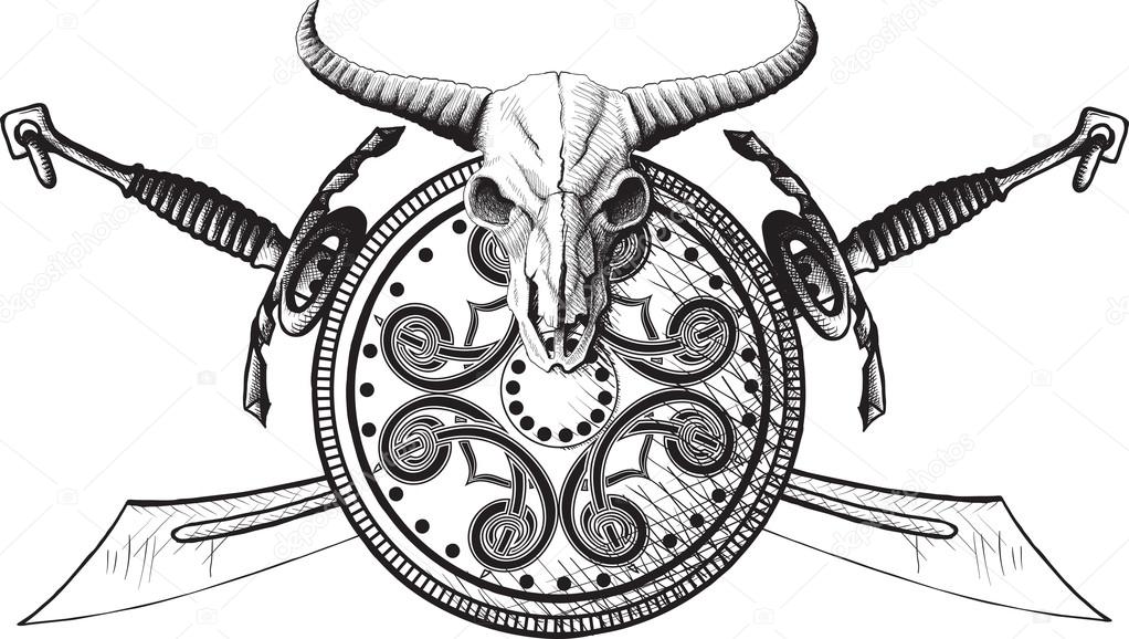 The emblem of the Viking