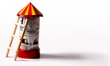 Retro tiyatro Tiyatro afişi