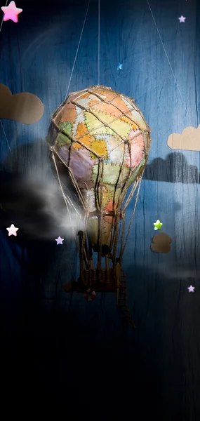 Palloncino ad aria calda Steampunk — Foto Stock