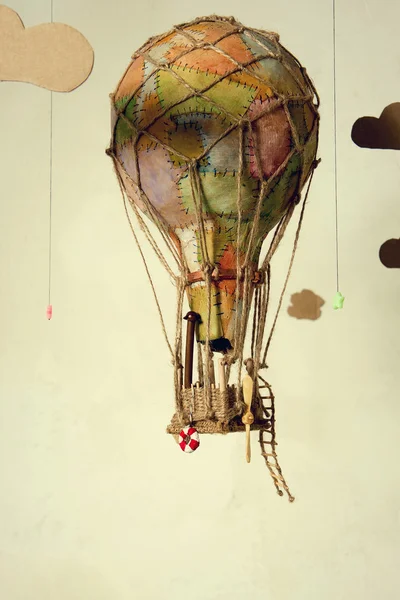 Vecchio palloncino steampunk — Foto Stock