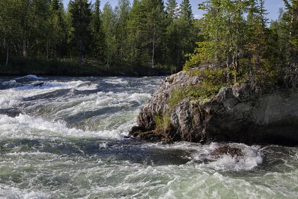 Rio Umba, Rússia — Fotografia de Stock