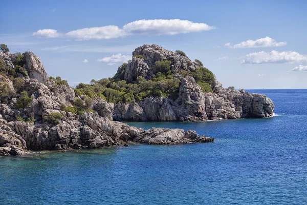 Natursköna bay nära Marmaris, Turkiet — Stockfoto