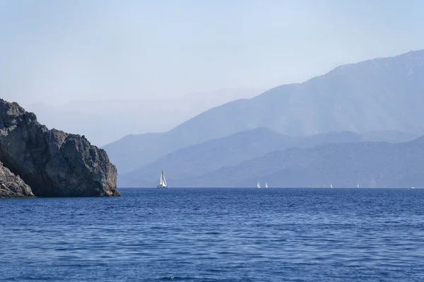 Il mare e le montagne in Turchia — Foto Stock