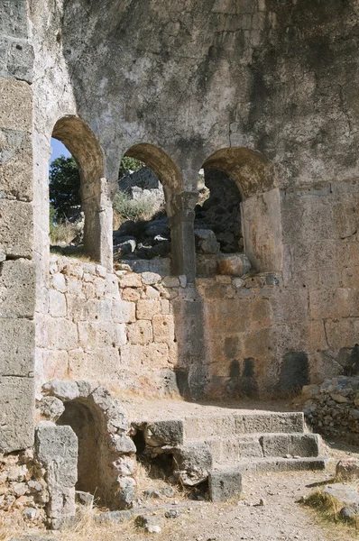 Ruïnes van de St. Nicolaas kerk, Turkije — Stockfoto