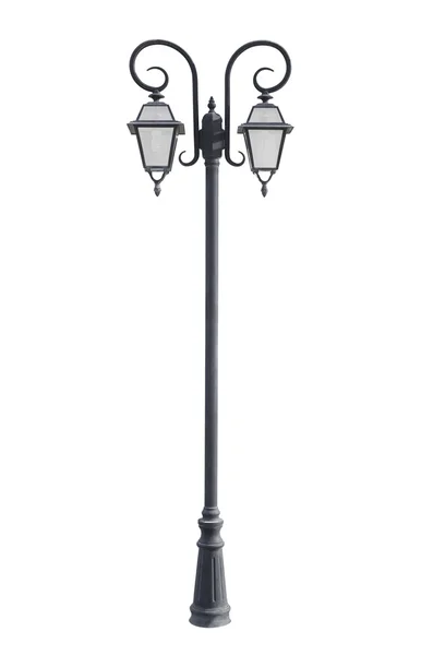 Pouliční lampa, izolovaná — Stock fotografie