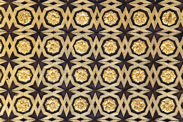 Fondo de pantalla de oro en el palacio de Alcázar — Foto de Stock