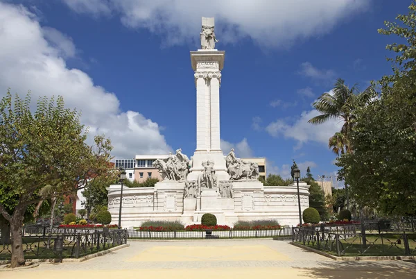 Pomnik konstytucji w Cadiz — Zdjęcie stockowe