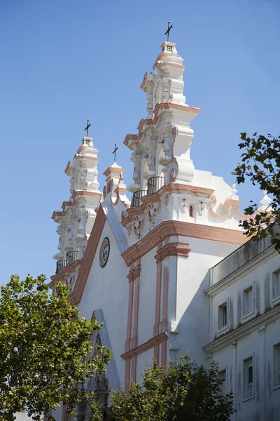 Parroquia de Nuestra Нуестра-Сеньора-дель-Кармен y Санта-Тереза, Кадіс — стокове фото