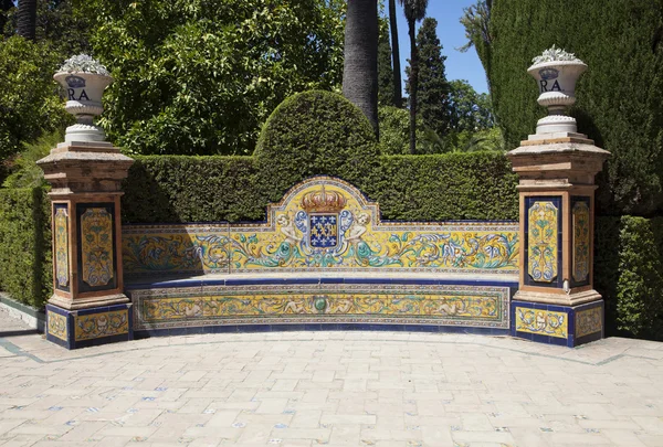 Decorative bench — Stock Photo, Image