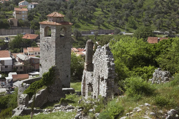 Ruinerna av gamla Bar, Montenegro — Stockfoto