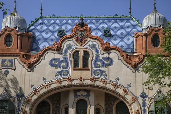 Architekt Ferenc Raichle dom w Subotica, Serbia — Zdjęcie stockowe