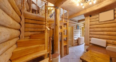 tuvalet bir Sauna