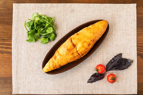 Shotis puri - traditional Georgian bread — Stock Photo, Image