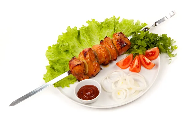 Chicken shish — Stock Photo, Image