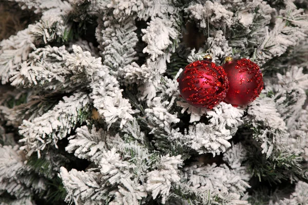 Two red balls — Stock Photo, Image