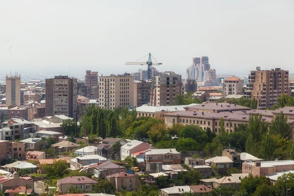 Pohled na město Jerevan — Stock fotografie