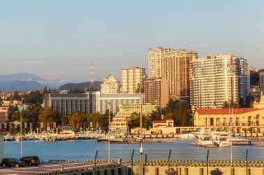 Şehrin deniz İskelesi 