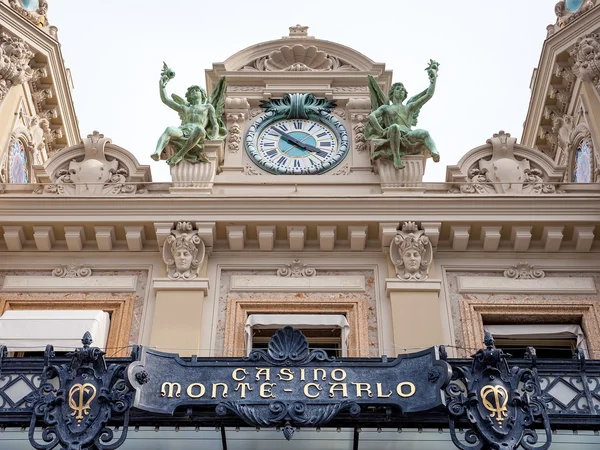 Monte Carlo Casino Stockafbeelding