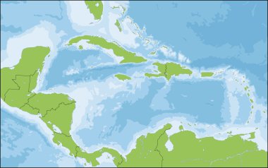 Caribbean Haritası