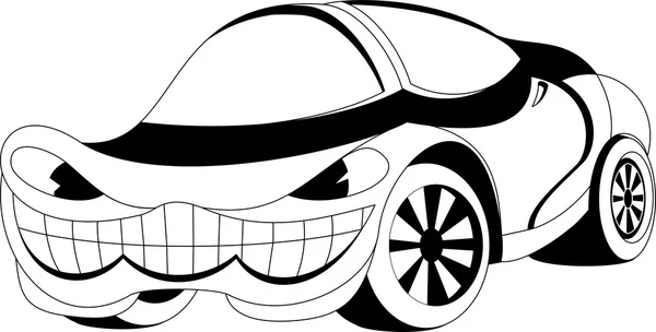 Kreslený auto — Stockový vektor