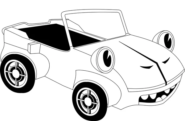 Carro dos desenhos animados —  Vetores de Stock