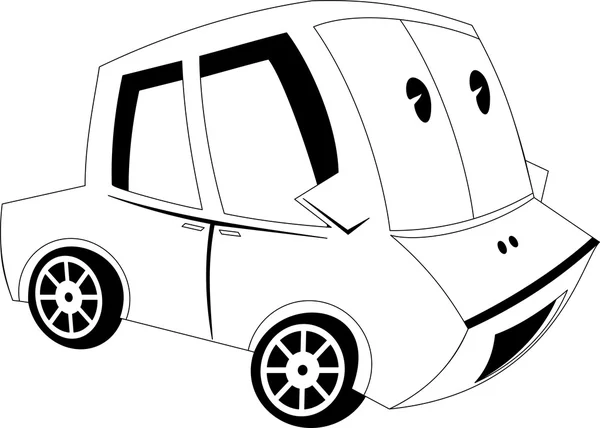 Carro dos desenhos animados —  Vetores de Stock