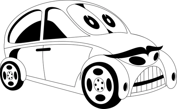 Carro dos desenhos animados —  Vetores de Stock