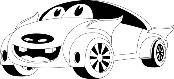 Carro dos desenhos animados —  Vetores de Stock