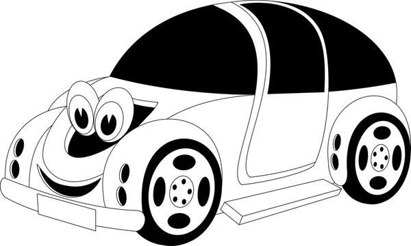 Coche de dibujos animados — Vector de stock