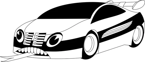 Cartoon auto — Stockvector