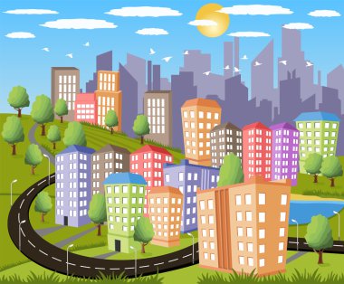 Modern metropol
