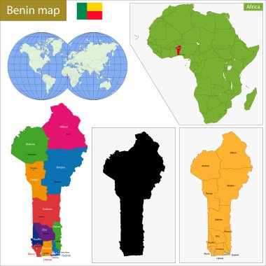 Benin Haritası