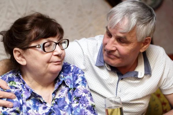 The senior couple — Stock Photo, Image