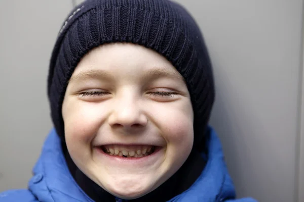 El niño riendo — Foto de Stock